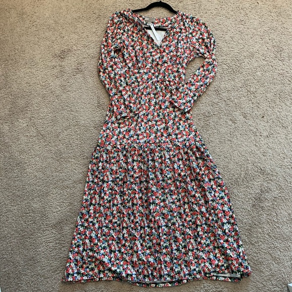 ✨HOST PICK✨ASOS Retro Petite midi dress - Picture 2 of 8